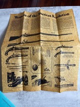 Weapons of the American Revolution Document Reproduction -Parchment Paper - £6.45 GBP