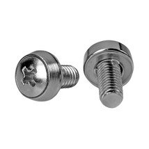 STARTECH.COM CABSCREWSM6 MOUNT EQUIPMENT WITH THESE HIGH QUALITY SCREWS ... - £49.03 GBP