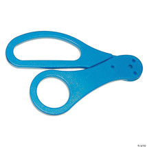 Ribbon cutting scissors handle blue - $851.64 MXN