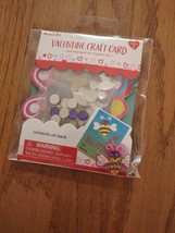 Valentine&#39;s Day Craft Card Card And Gem Art Magnet Kit - $8.79