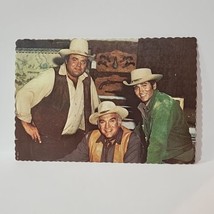 Bonanza Ponderosa Ranch Ben Hoss Joe Vintage Postcard - £7.39 GBP