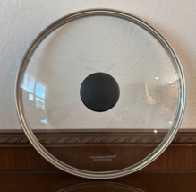 Pampered Chef Professional 10&quot; Glass Skillet Pot Lid Only EC - $283.10 MXN