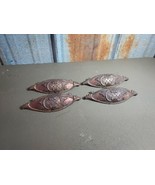 Antique Brass Dresser Bureau Drawer Pulls Lot of 4 Matching  - €24,53 EUR