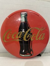 Vintage Coca Cola Wall or Table Phone 1995 Round Red Retro Kitchen - £22.15 GBP