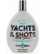 Double Dark Yachts &amp; ShotsTanning Lotion  with 400X Bronzer by Tan Asz U - £28.00 GBP