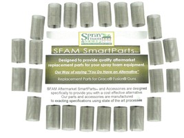 Spray Foam 80 mesh filters 5 pc fits Graco Fusion Air Purge AP guns 2463... - £9.15 GBP