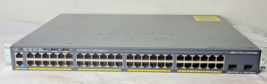 Cisco WS-C2960X-48FPD-L 48 V07 POE+ GE+2 10G SFP+, LAN BASE 740W w/ C296... - $98.95