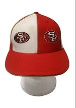 Vintage San Francisco 49ers NFL Embroidered snapback  Hat  Cap REEBOK 7 1/4 - £16.77 GBP