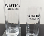 2 Aviation American Gin Highball Glasses Set Clear Optic Drink Barware T... - $29.67