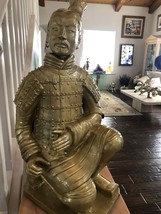 Antique Chinese Reproduction Of Life Size Terra Cotta WARRIOR/SOLDIER - £1,830.30 GBP