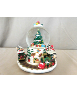 Disney Christmas Collection Holiday Express Snowglobe Moving Musical Tra... - $94.05