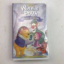 VHS Disney Winnie The Pooh Seasons Of Giving Clamshell Winter Holiday Christmas - £15.97 GBP