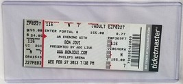Jon Bon Jovi - Original 2013 Unused Whole Full Concert Ticket - £11.76 GBP