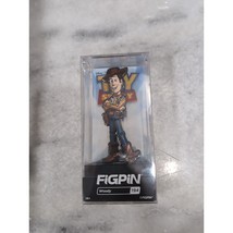 FiGPiN #194, Toy Story 4: Woody , Enamel Pin, Premium Display Case, Unlocked - $15.84