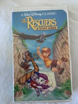 The Rescuers Down Under (VHS, 1990) RARE Black Diamond The Classics Walt... - £71.30 GBP