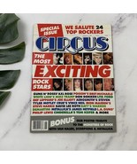 Circus Rock &amp; Roll Vintage Magazine August 1988 Special Issue 24 Rockers - $461.13 MXN