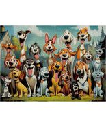 Funny Dog Puzzles for Adults 1000 Pieces, Cute Puppy Animal Jigsaw Puzzl... - €22,31 EUR