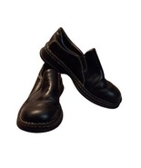 Born Size 9.5 Women&#39;s Black Leather Slip-On Loafers - $32.00