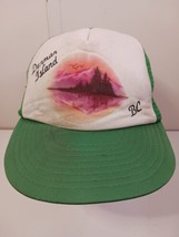 Vintage Denman Island BC British Columbia Canada Snapback Cap Hat - £11.79 GBP