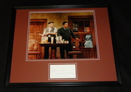Art William Matthew Carney Signed Framed 16x20 Photo Display The Honeymooners - £118.42 GBP