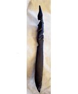 Vintage Tribal Wooden Letter Opener Hand Carved 8 1/2” - $182.70 MXN