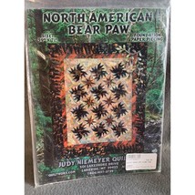 North American Bear Paw Foundation Paper Piecing Quilt Pattern - New - £34.25 GBP