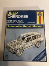 Haynes Repair Manual 1553 Jeep Cherokee 1984-1996 50010 Complete - $11.26