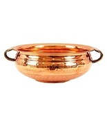Pure Copper Hammered Design Urli Decorative Bowl, Home Décor &amp; Festive... - €73,11 EUR