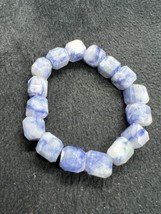 stretchable beads Heckmanite large size beaded bracelet 1pcs Pakistan - £19.57 GBP