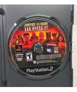 PS2 Justice League Heroes Sony PlayStation 2 Video Game DISC ONLY TESTED - $11.22 CAD