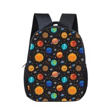 FORUDESIGNS  Planets Print School Bags for Little Kids Cool Girls Galaxy Backpa  - £151.09 GBP