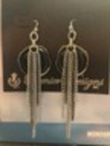 Vintage Premier Designs Manhattan Fishhooks Earrings New In Stock &amp; Fast... - $12.86