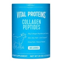 1/2028 Vital Proteins Grass Fed Collagen Peptides Powder, Supports Hair,... - $546.40 MXN