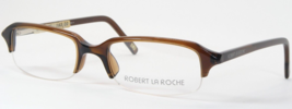 Vintage Robert La Roche Vienne RLR500-02 Mocha Brown Rare Eyeglasses 50-18-140mm - $79.20