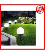 Energy Efficient 8 Pack Solar Globe Lights - Decorative Outdoor Illumina... - $66.62 CAD