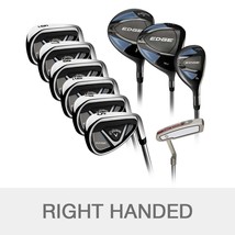 Golf Clubs Callaway Edge 10PC Set Driver Wedges Irons Putter Right Hand Reg Flex - £614.58 GBP