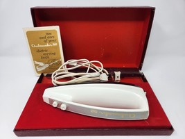 Ambassador Electric Carving Knife w Case Model 2001 *Tested and Works* - $9.85
