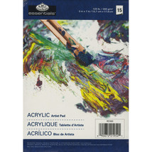 essentials(TM) Acrylic Artist Paper Pad 5&quot;X7&quot;-17 Sheets - £8.73 GBP