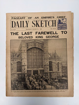 Daily Sketch 1936 Vintage Newspaper - £39.18 GBP