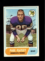 1968 Topps #81 Paul Flatley Exmt Vikings *XR21803 - £3.85 GBP