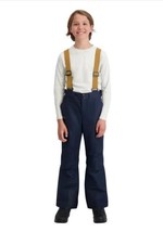 Dakine Boys Girls Snow Pants Navy Blue Suspenders Wind Water Resistant P... - $52.99