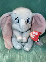 New Ty Beanie Sparkle Buddy Dumbo The Elephant with Tages MWMT - $10.76