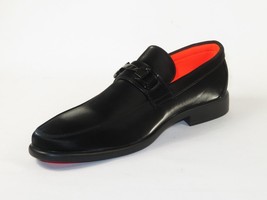 Men's TAYNO Shoes The Caprio FN TAYNO Fiber Bit Loafer Satin Black image 3