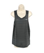 Champion Womens Duo Dry Athletic Tank Top Size Small Gray Scoop Neck - £20.19 GBP