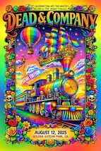 Jaye Metcalfe 2025  Dead &amp; Company poster   San Francisco Grateful - $565.29