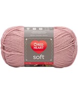 Red Heart Soft Yarn-Rose Blush - $15.26