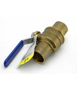 New EVERBILT 107-455EB Lead Free Brass Ball Valve 1&quot; Solder x Solder 870495 - $28.56 CAD