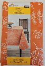 Harvest Peva Tablecloth: 60&quot;*102&quot; Perfect for Halloween or Thanksgiving Fall - £9.24 GBP