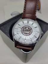Starbucks Fossil Watch Original Logo Employees Only 10 Years of Service NWT 2005 - £137.19 GBP