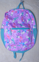 Wonder Nation Backpack Cat Mermaids Teal Purple Kids Teens School Outdoors - £7.04 GBP